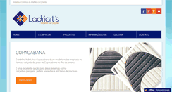 Desktop Screenshot of ladriarts.com