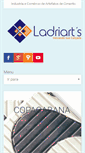 Mobile Screenshot of ladriarts.com