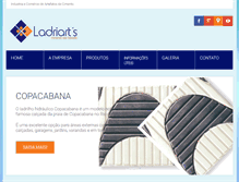 Tablet Screenshot of ladriarts.com